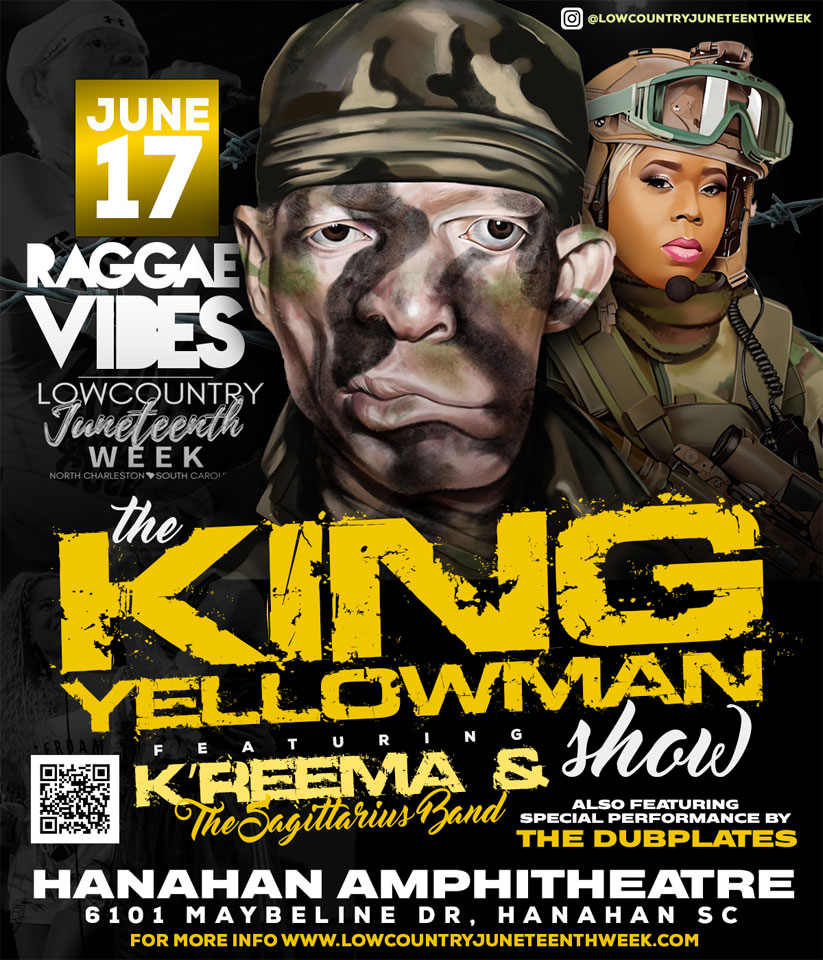 Reggae Vibes concert flyer